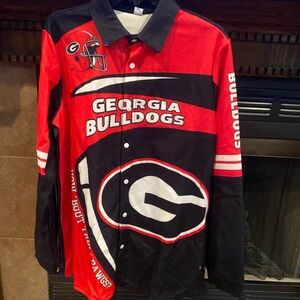 Georgia Bulldogs Button-Up Shirt